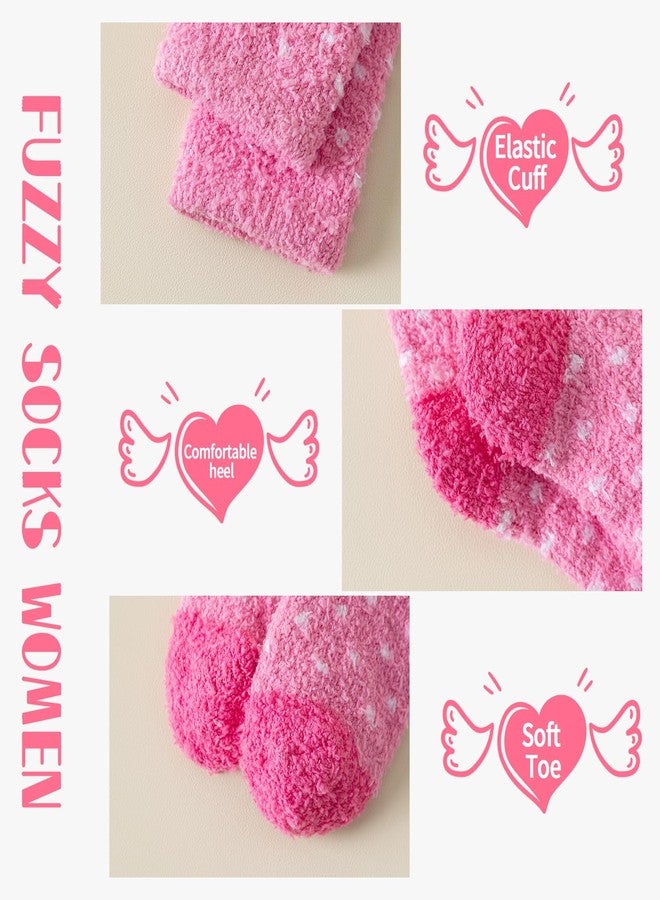 Tavaleu Fuzzy Socks for Women, Fluffy Socks Women, Winter Cozy Sock, Warm Slipper Home Sleeping Sock for Womens - Image 3